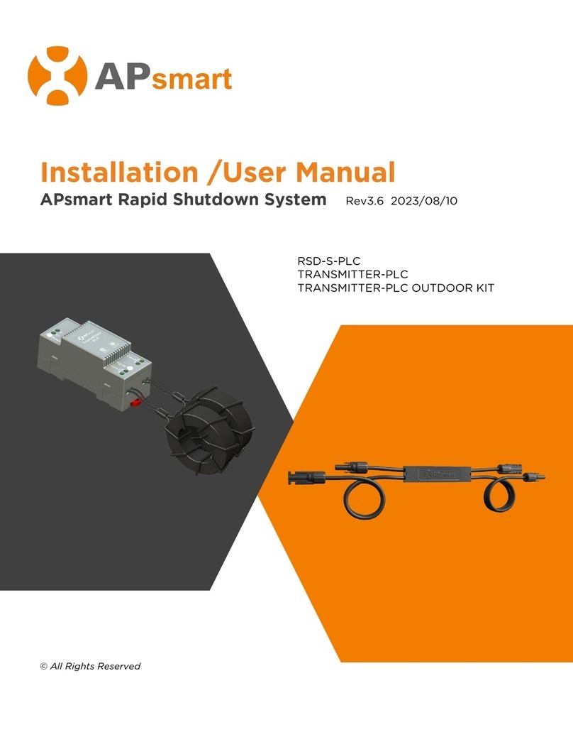 APsmart RSD-S-PLC Installation and user manual