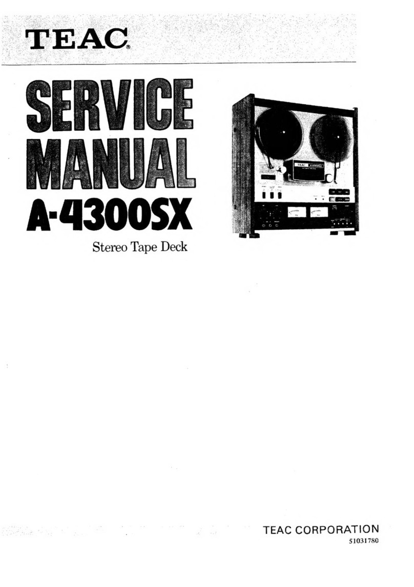 Teac A-4300SX User manual