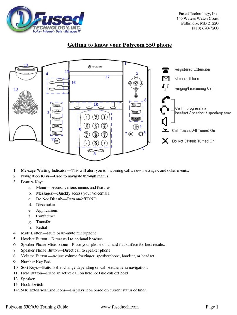 Polycom 550 Assembly instructions