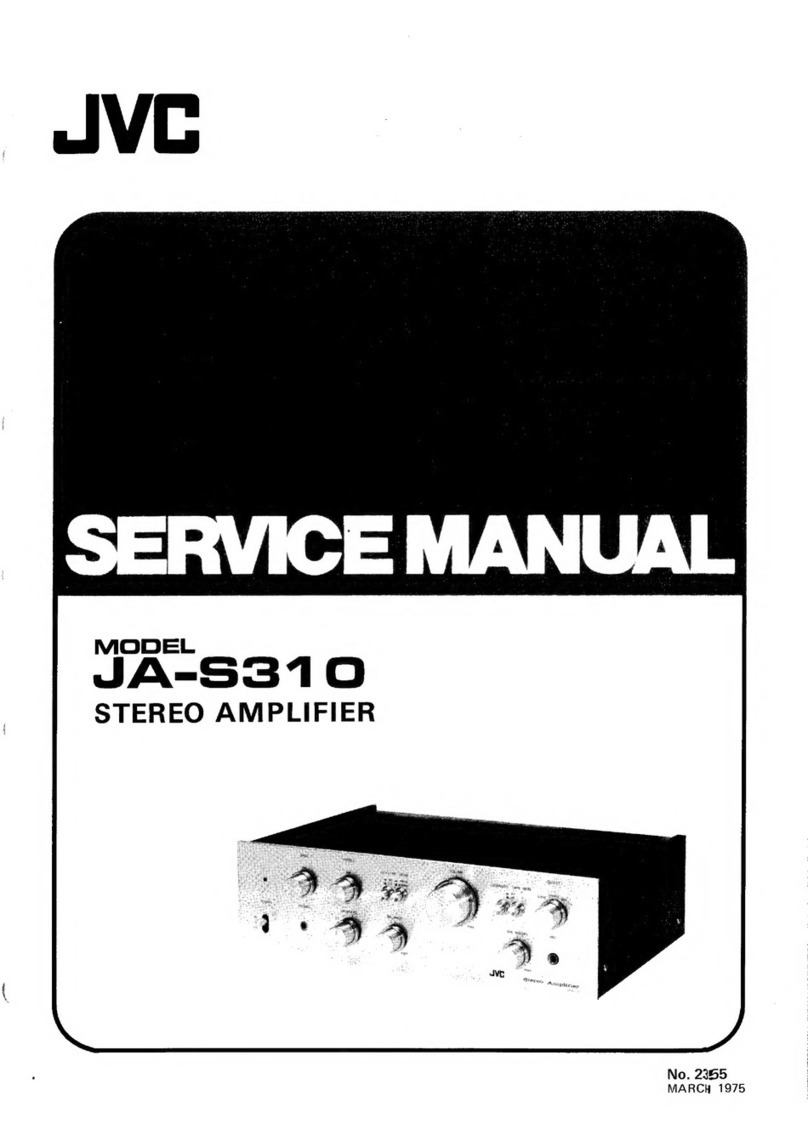 JVC JA-S310 User manual