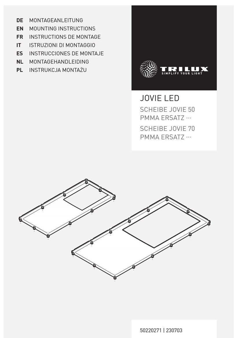 Trilux Jovie 50 Series User manual