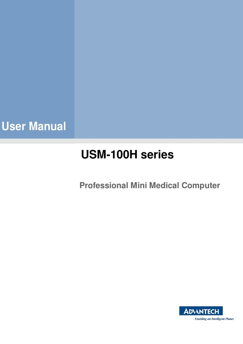 Advantech USM-100H Series User manual