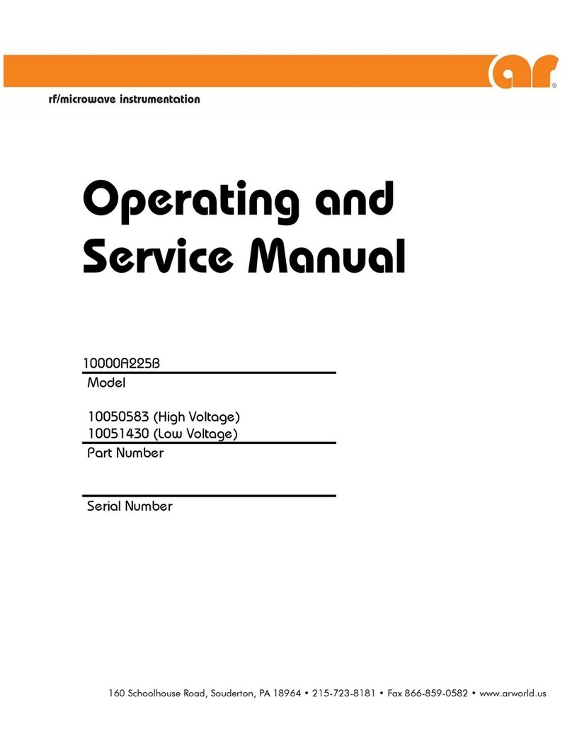 AR 10000A225B Service manual