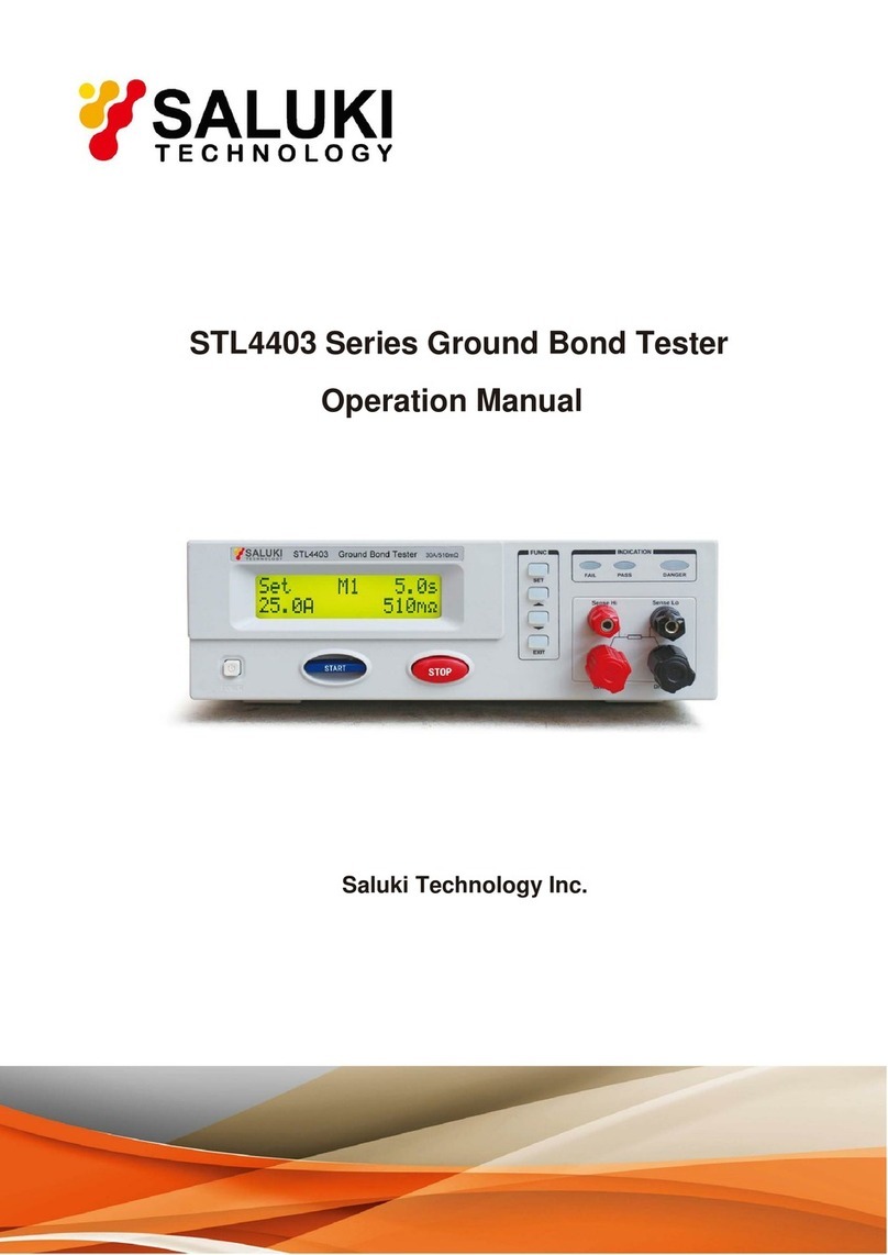 Saluki STL4403 Series Operation manual