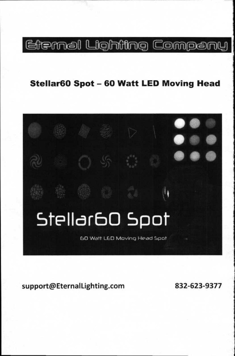 Eternal Lighting Stellar60 Spot User manual