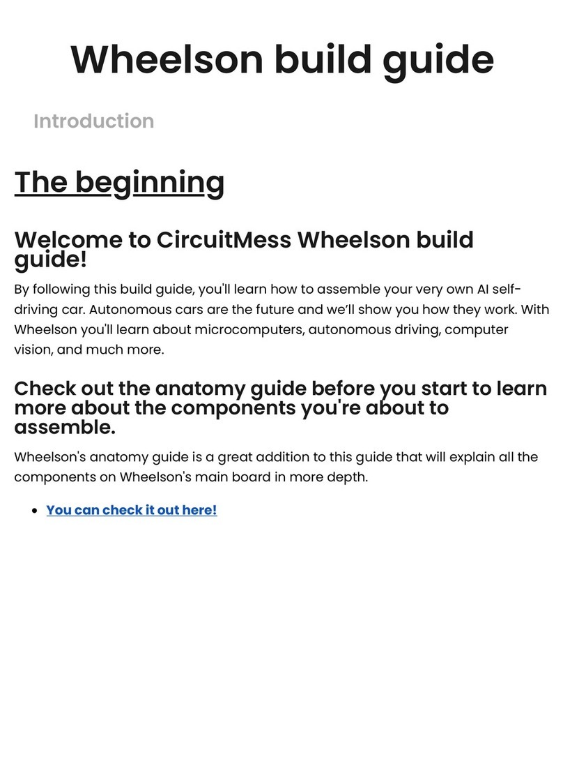 Circuitmess Wheelson Build guide