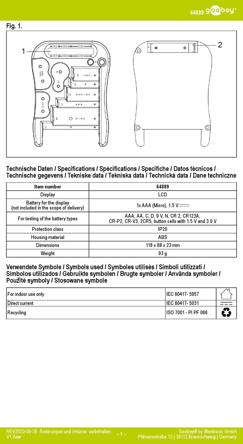 Goobay 64889 user manual