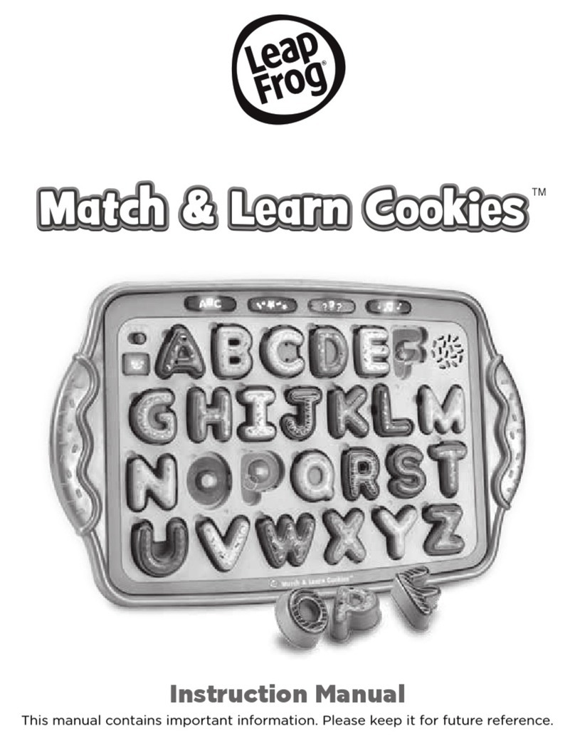 LeapFrog Match & Learn Cookies User manual