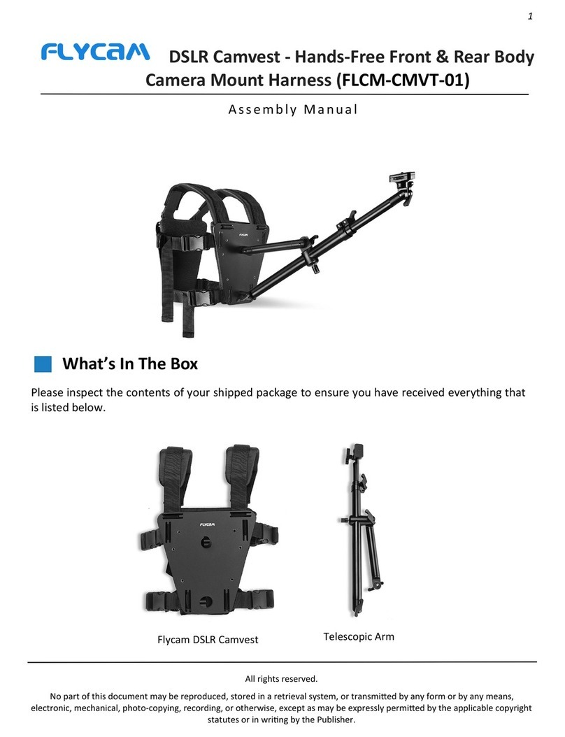 Flycam DSLR Camvest User manual Flycam DSLR Camvest User manual