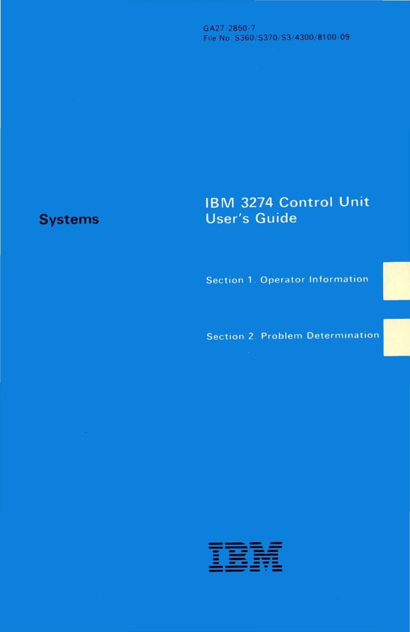 IBM 3274 user guide