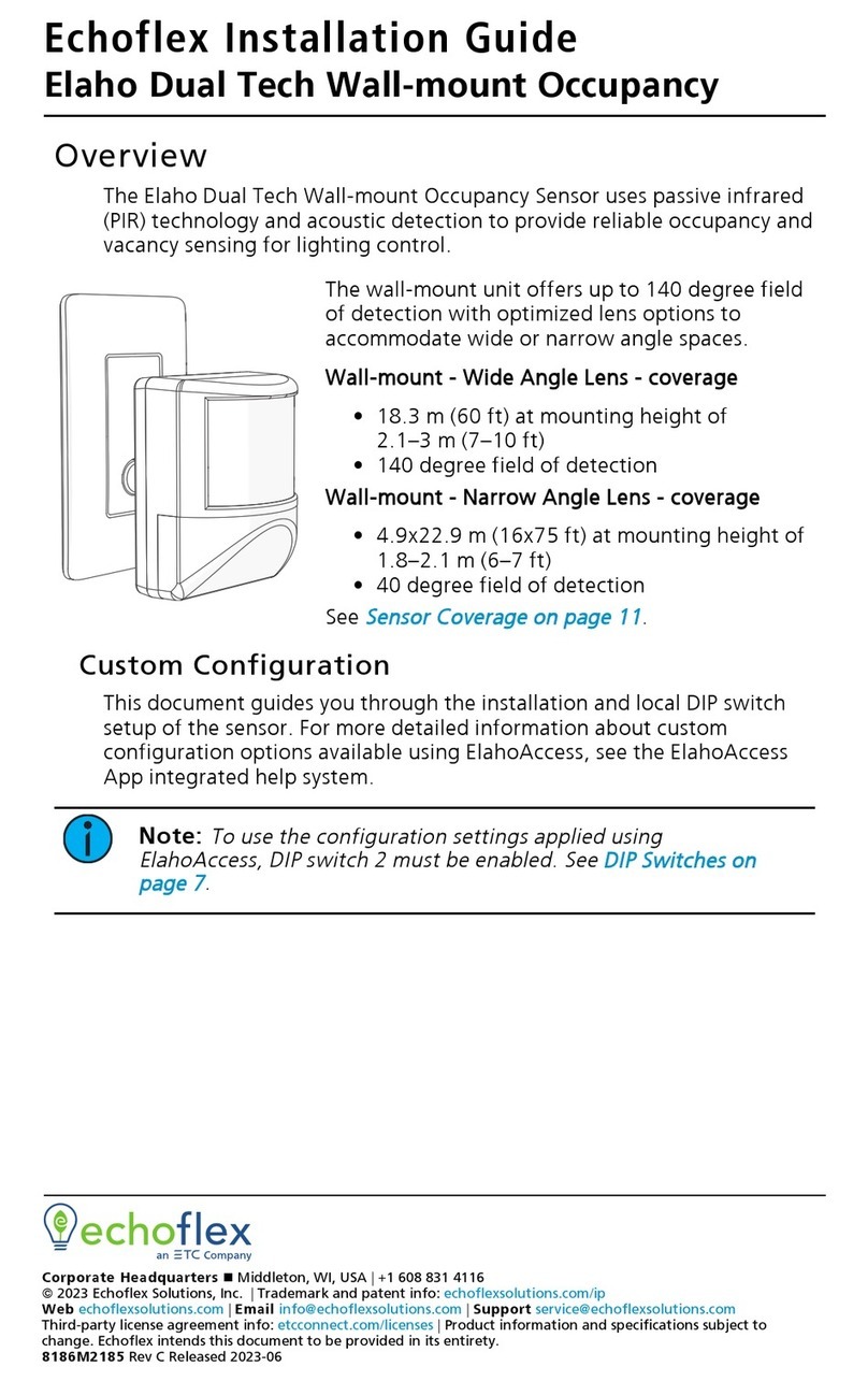 ETC Echoflex Elaho User manual ETC Echoflex Elaho User manual