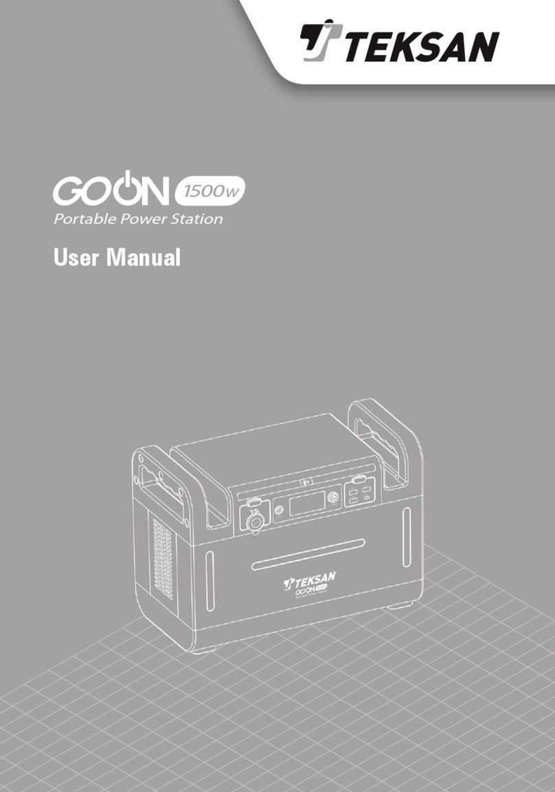 TEKSAN GO ON 1500W user manual