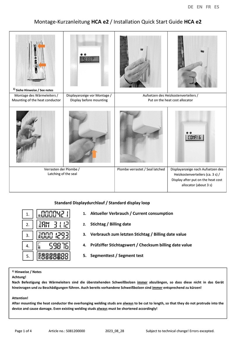 engelmann HCA e2 Installation & quick start guide