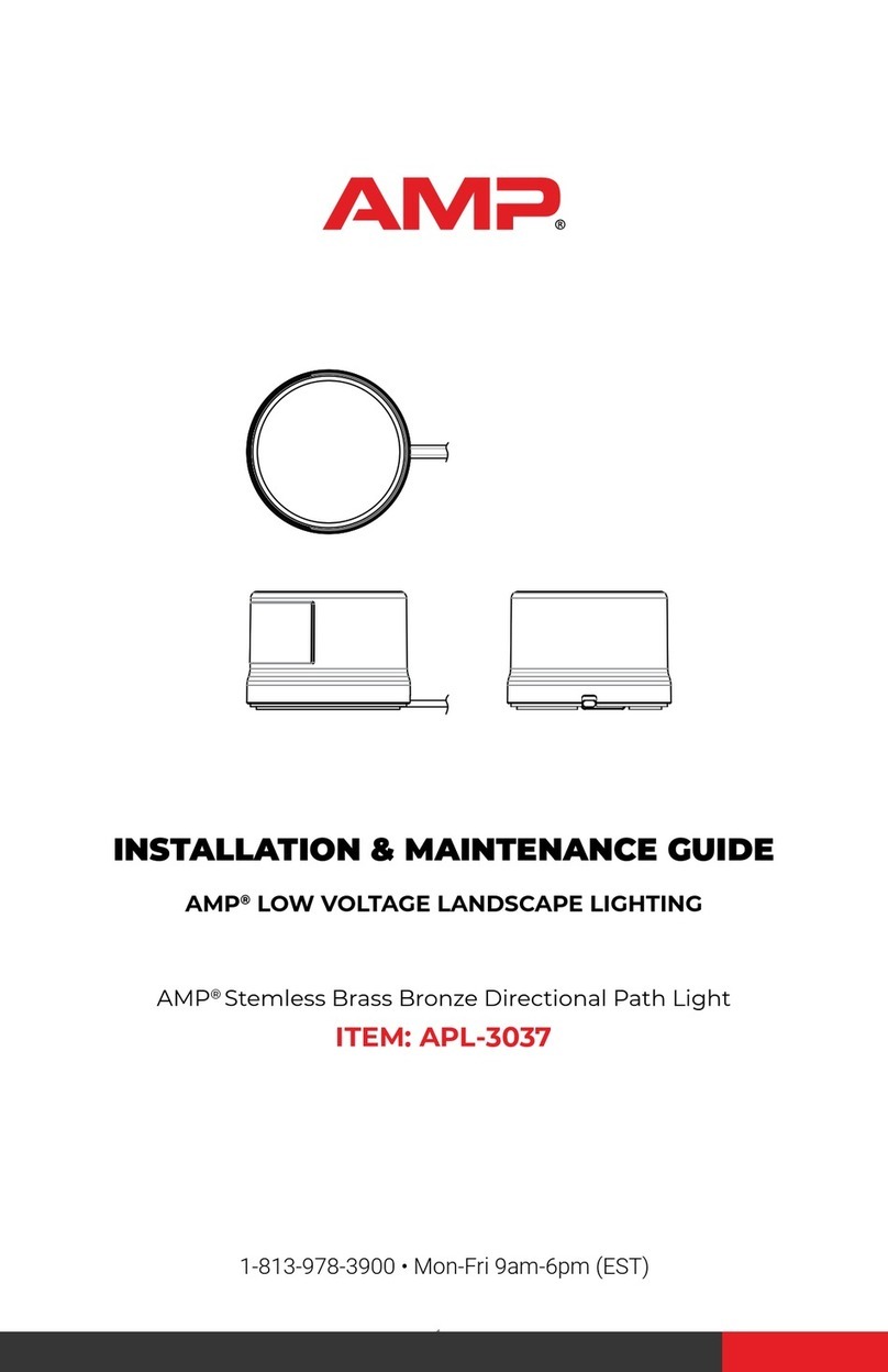 AMP APL-3037 Installation & maintenance guide AMP APL-3037 Installation & maintenance guide