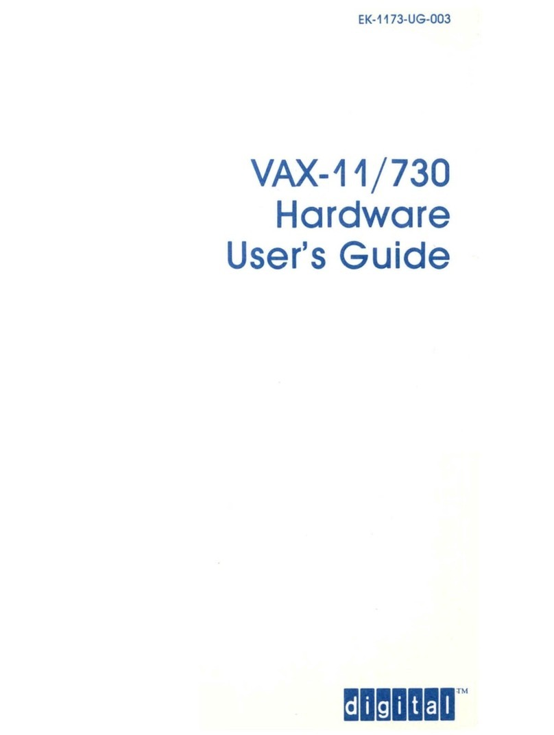 Digital Equipment VAX-11/730 Installation manual