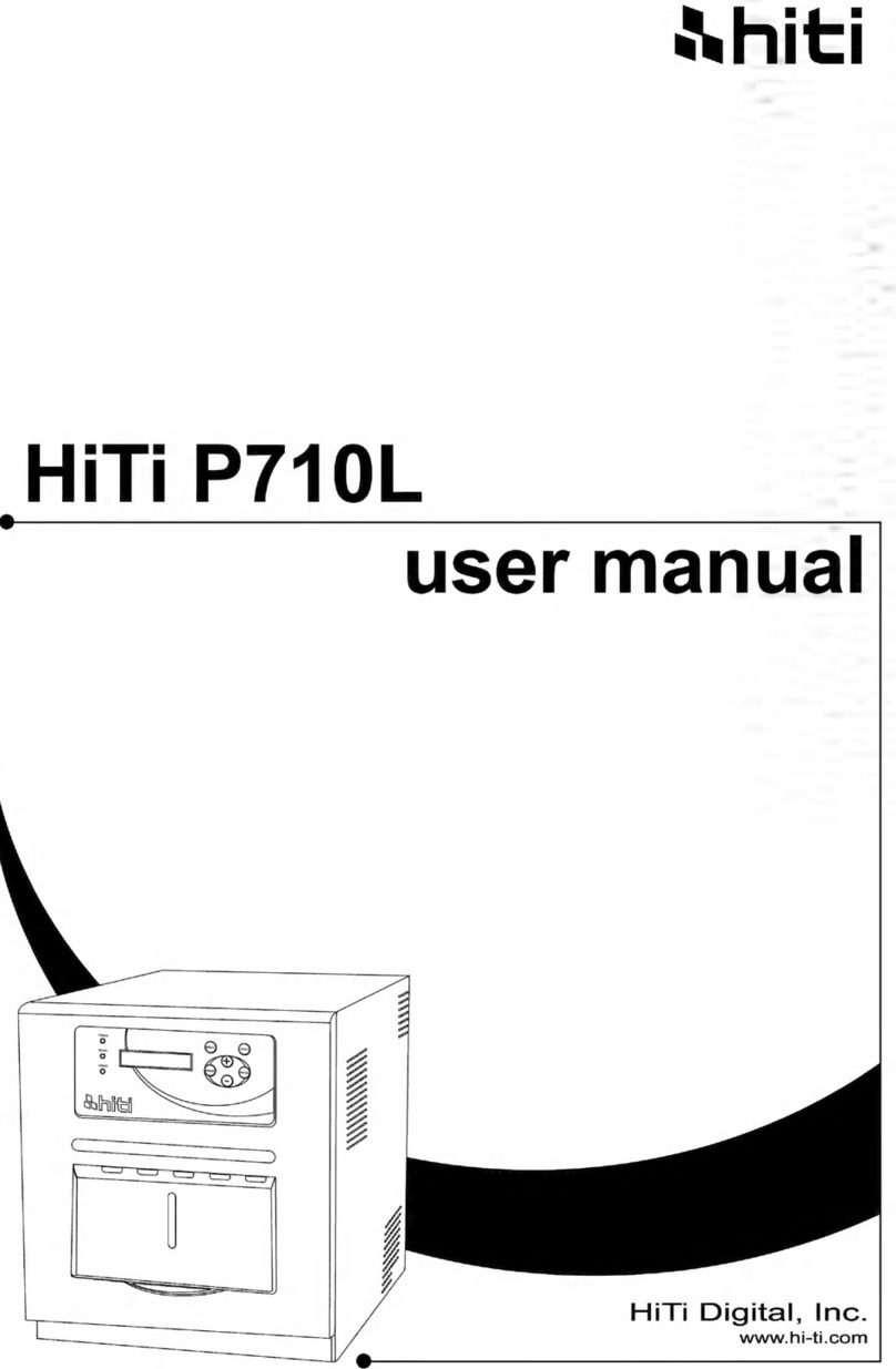 HiTi Digital P710L User manual