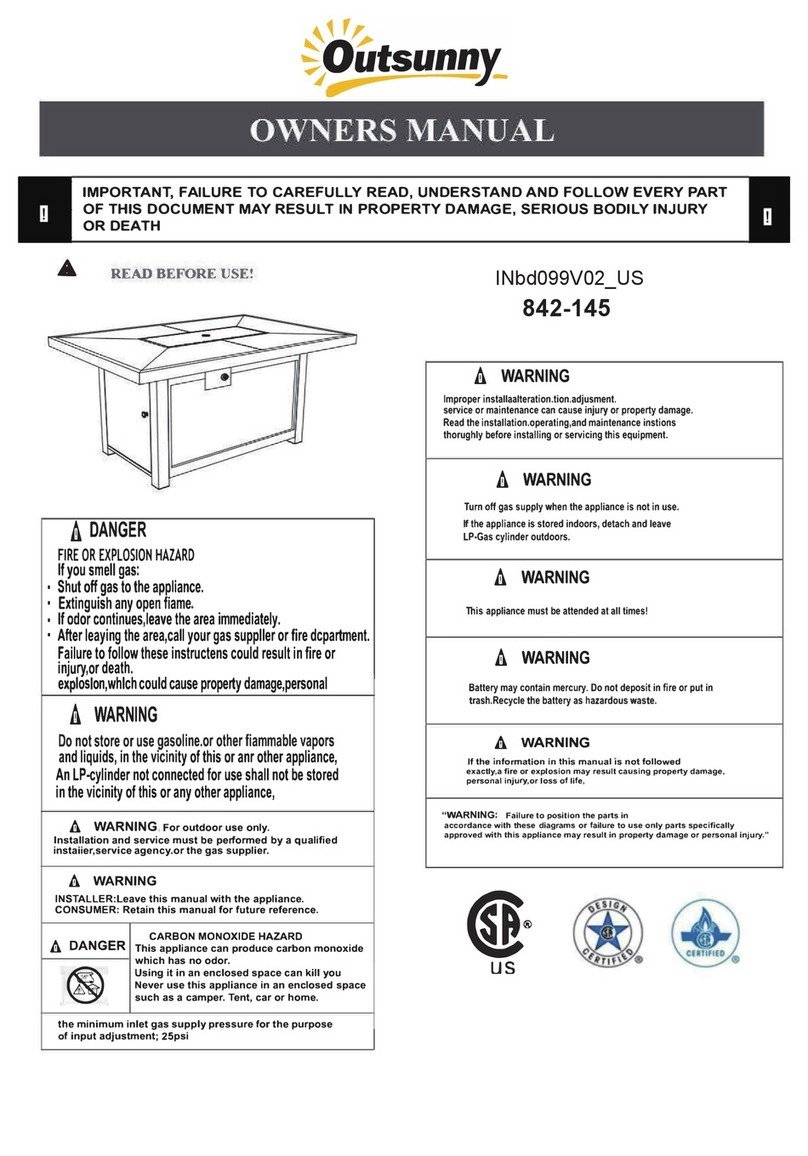 Outsunny 842-145 User manual