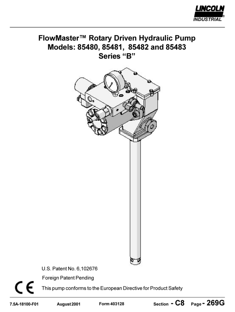 Lincoln industrial FlowMaster B Series manual