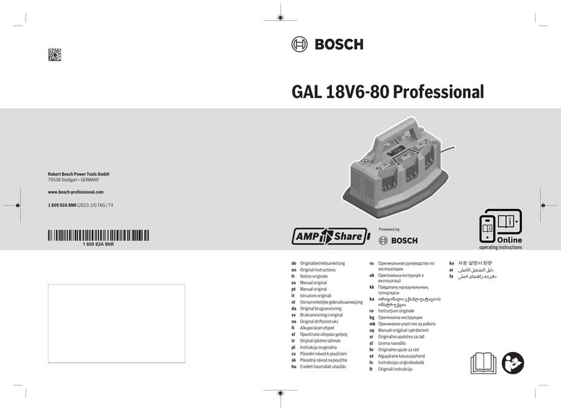Bosch Professional GAL 18V6-80 Original instructions