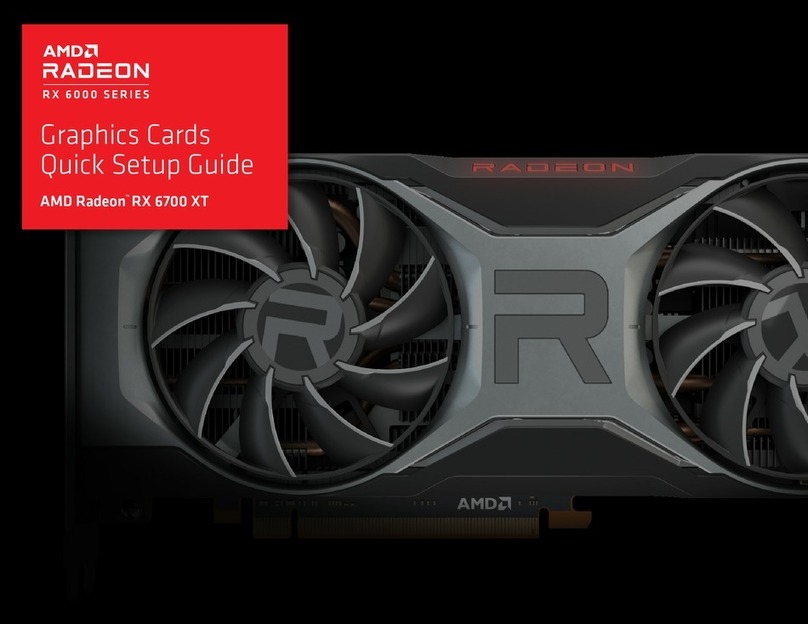 AMD Radeon RX 6700 XT User manual