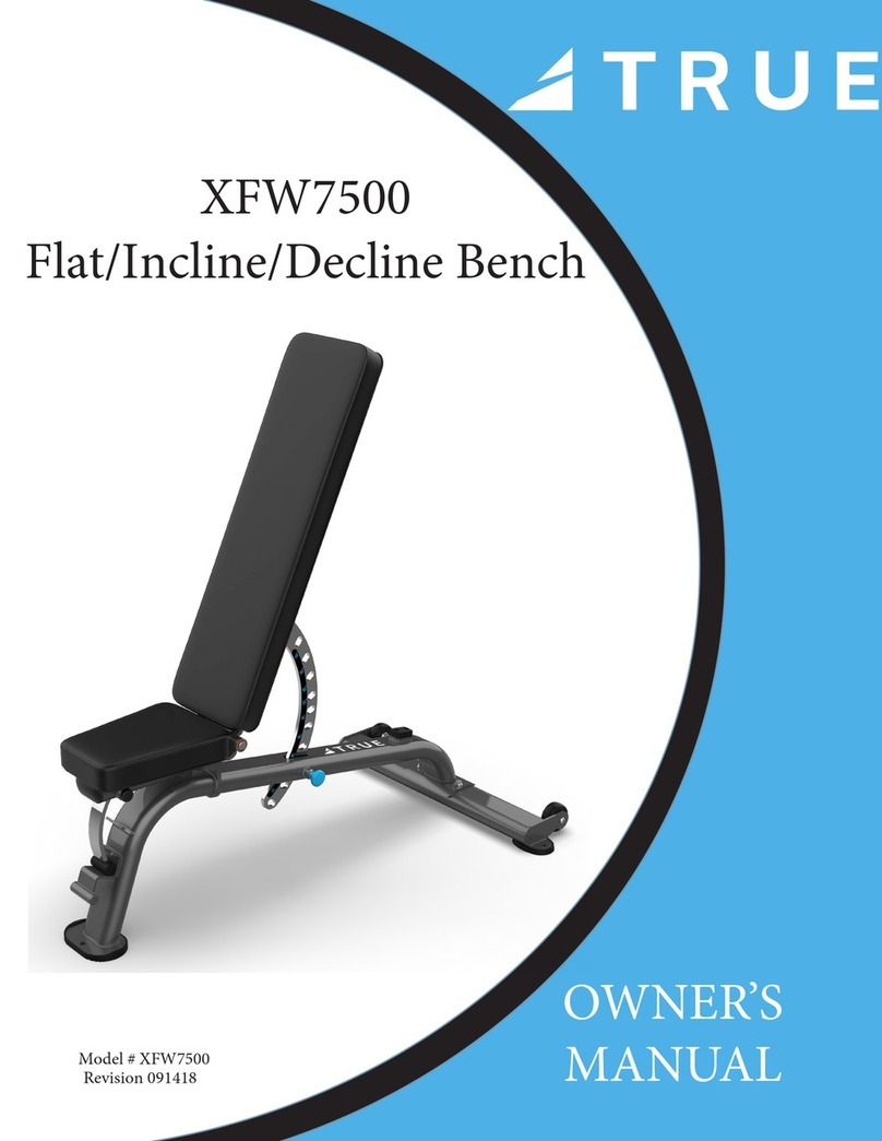 True XFW7500 User manual