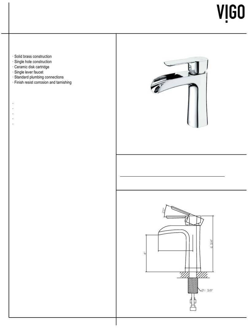 VIGO VG01041 User manual