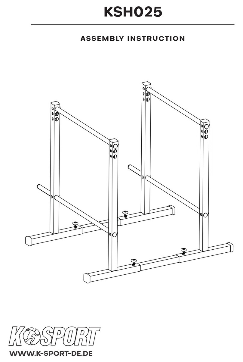 K-SPORT KSH025 Assembly instruction