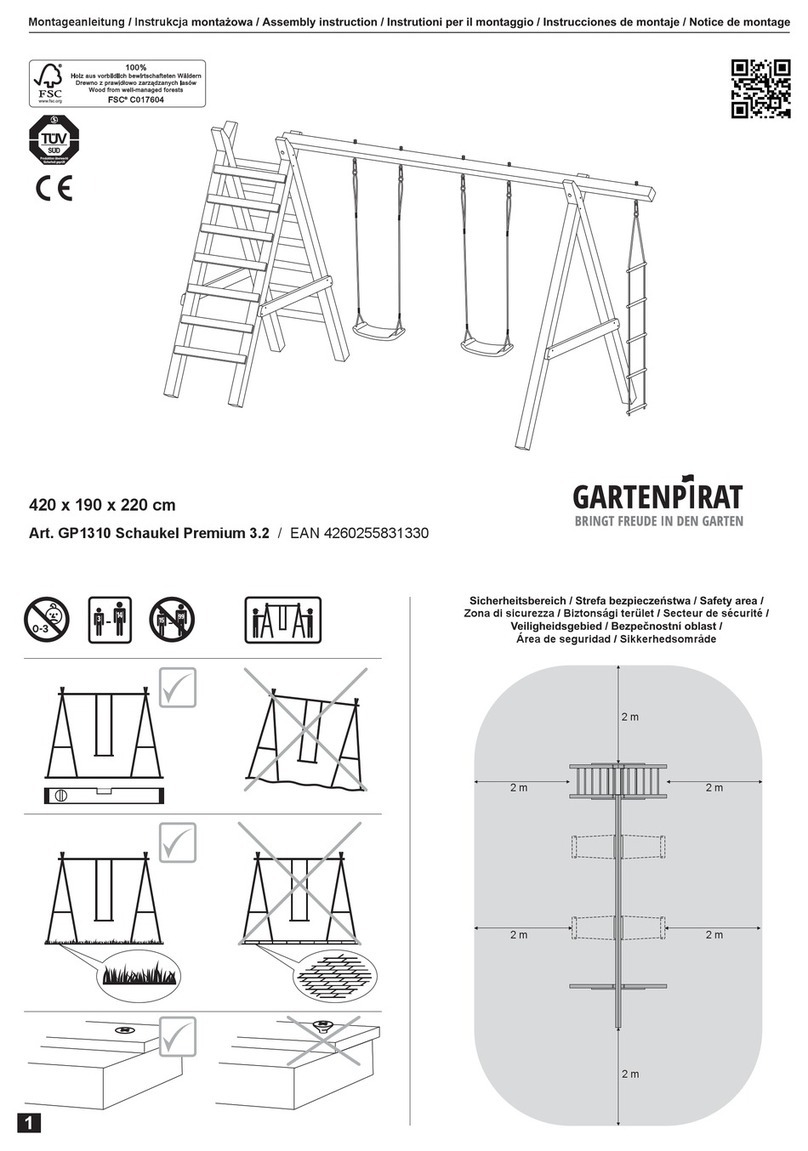 gartenpirat Premium 3.2 GP1310 Assembly instruction gartenpirat Premium 3.2 GP1310 Assembly instruction