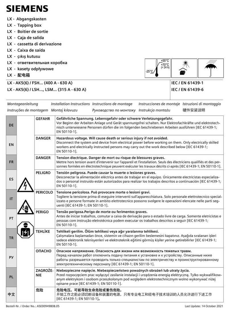 Siemens LX User manual
