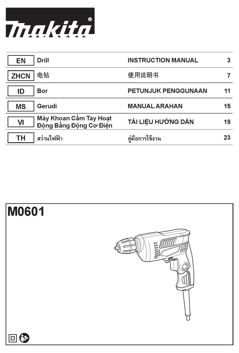 Makita M0601 instruction manual