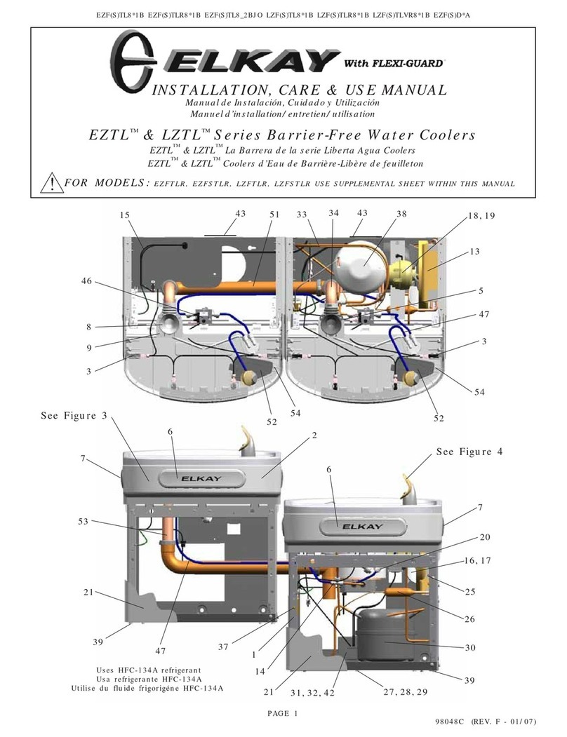 Elkay LZTL Series Installation manual