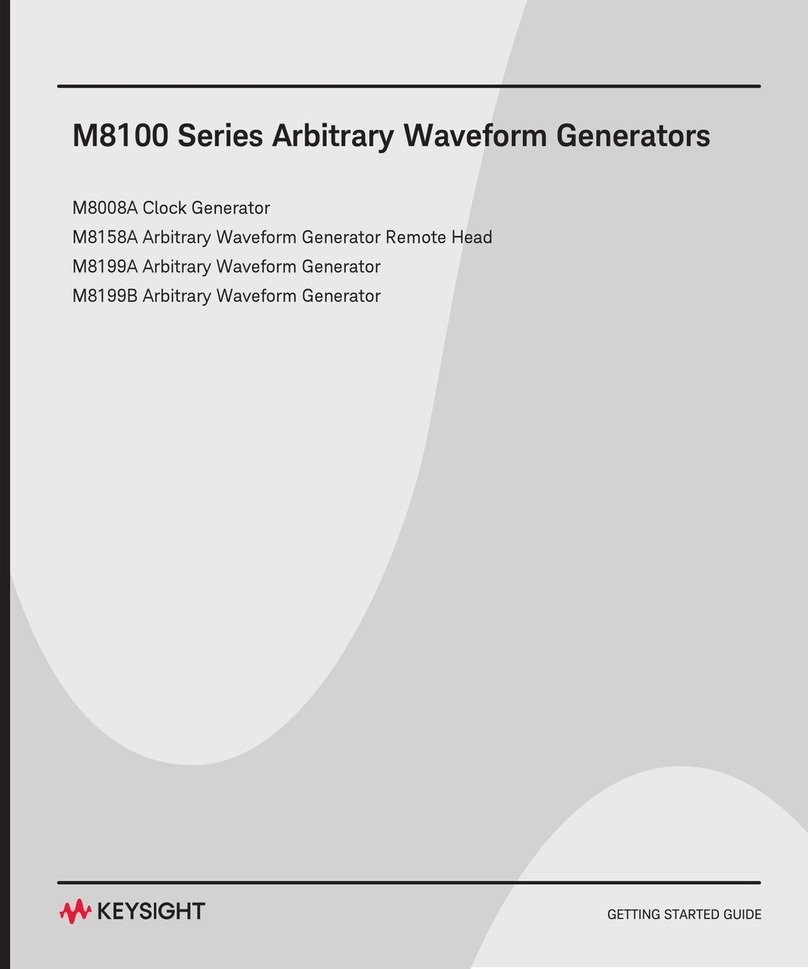 Keysight M8100 Series User manual