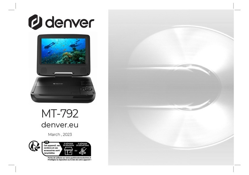 Denver MT-792 User manual
