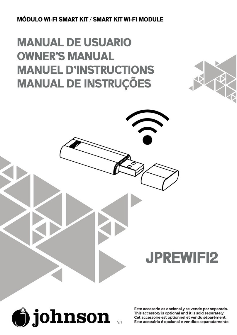 Johnson JPREWIFI2 owner's manual