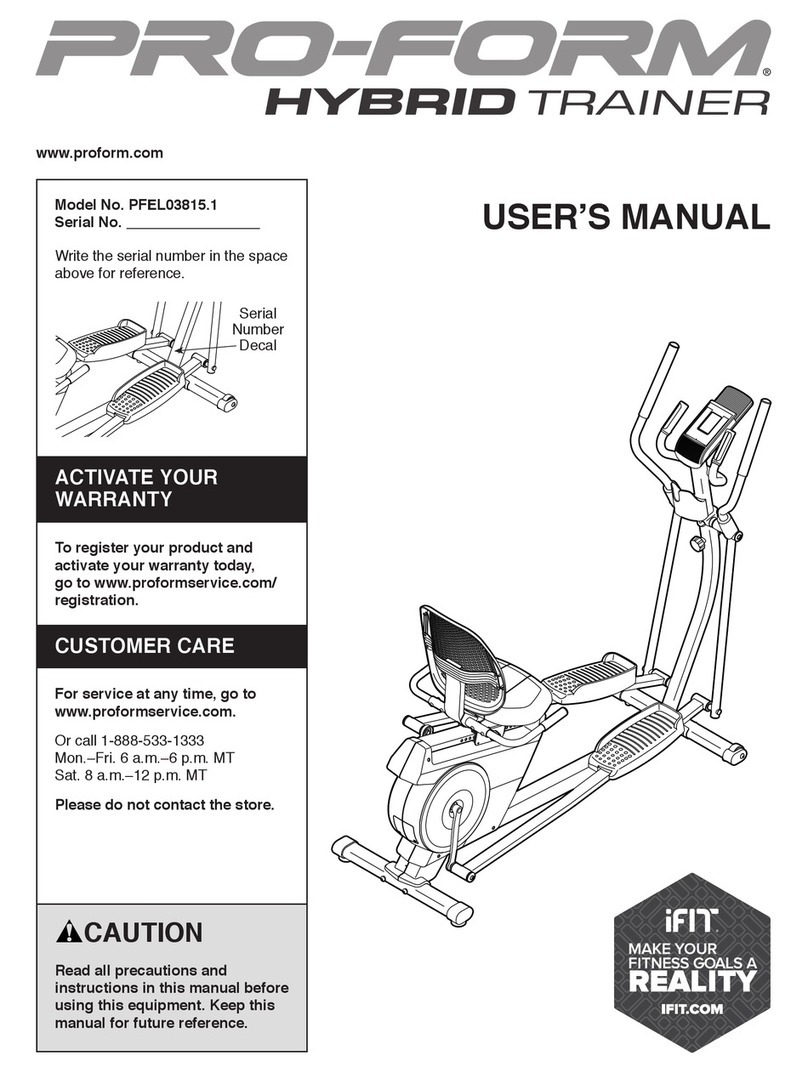 ICON PFEL03815.1 user manual