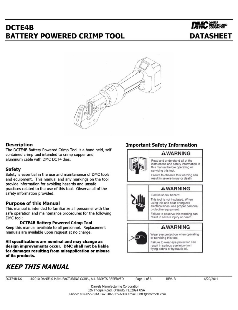 DMC DCTE4B User manual