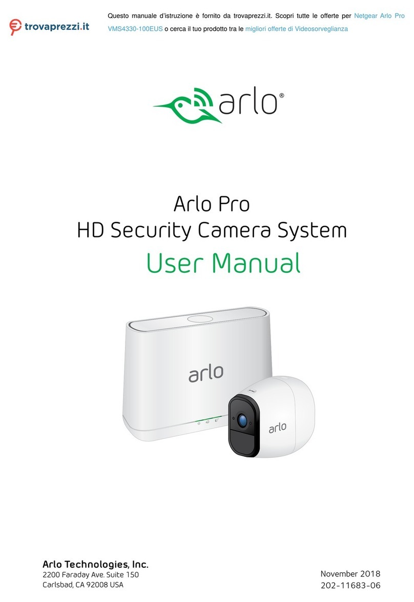 NETGEAR Arlo Pro VMS4330-100EUS User manual