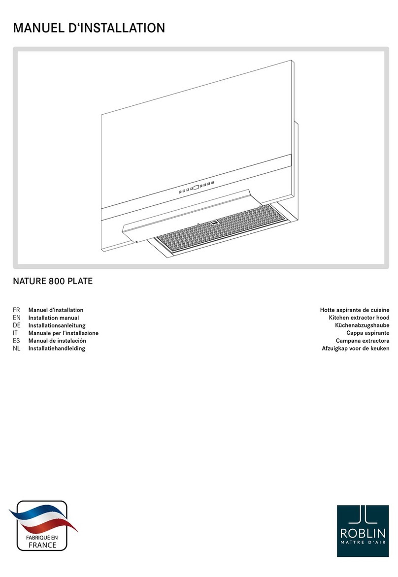 ROBLIN NATURE 800 PLATE User manual ROBLIN NATURE 800 PLATE User manual