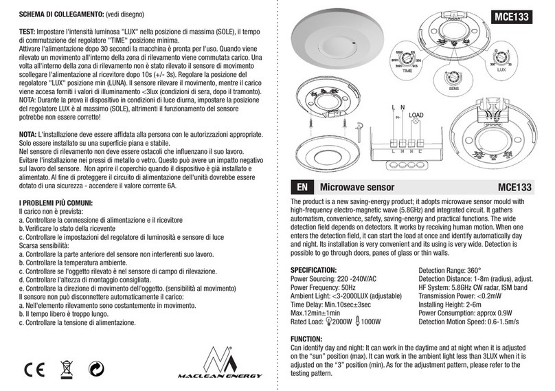 Maclean Energy MCE133 manual