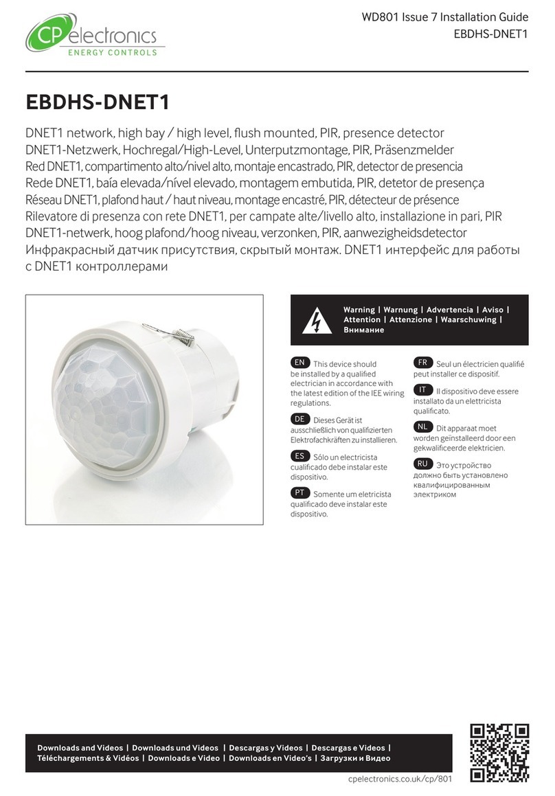 C.P. Electronics EBDHS-DNET1 User manual