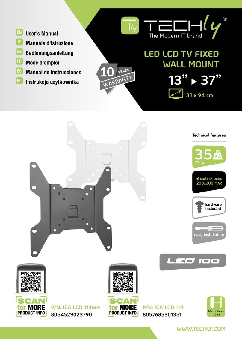 Techly ICA-LCD 114WH user manual