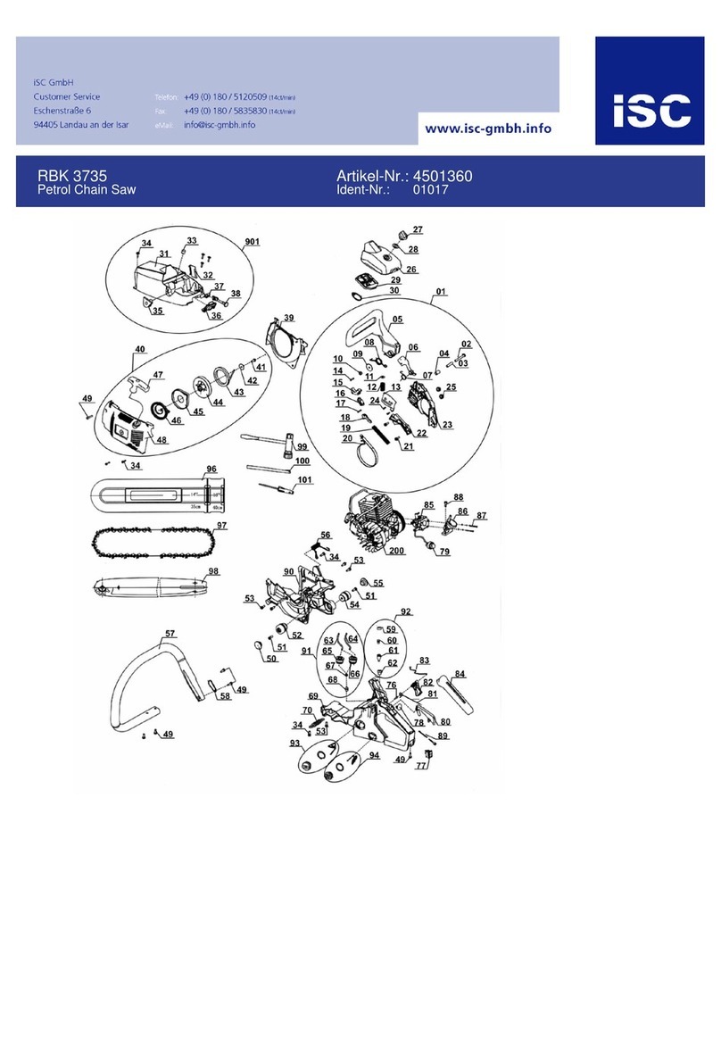 ISC RBK 3735 User manual