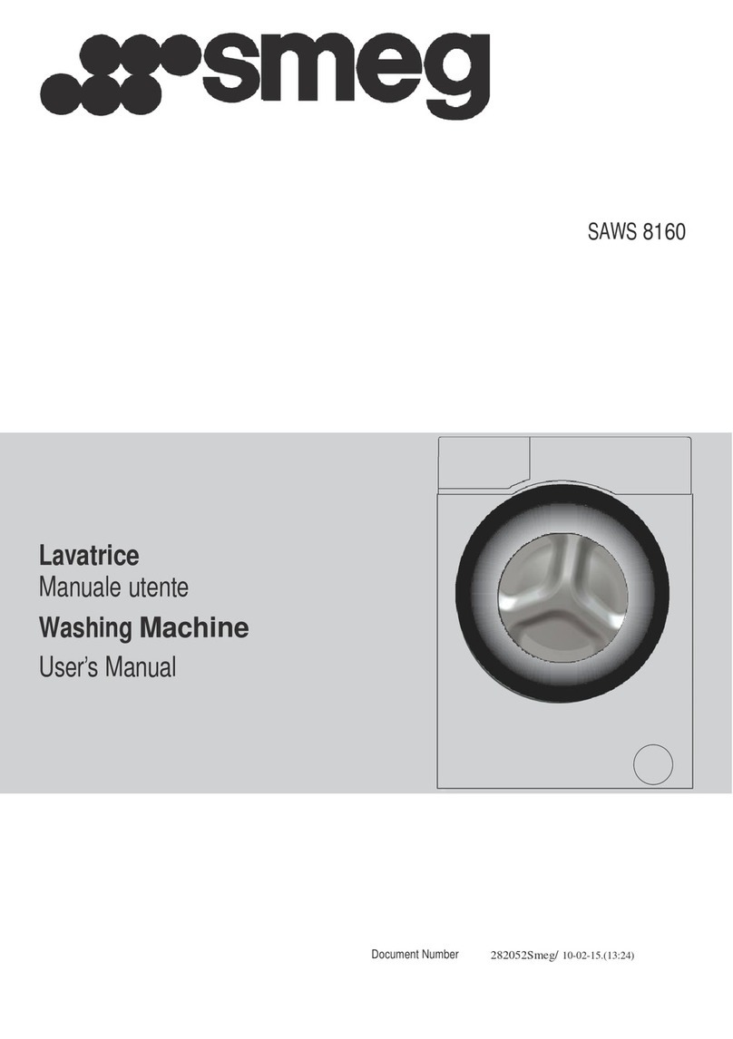 Smeg SAWS 8160 user manual