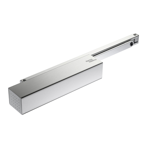 Dormakaba TS 93 G EN 2-5 Mounting instructions