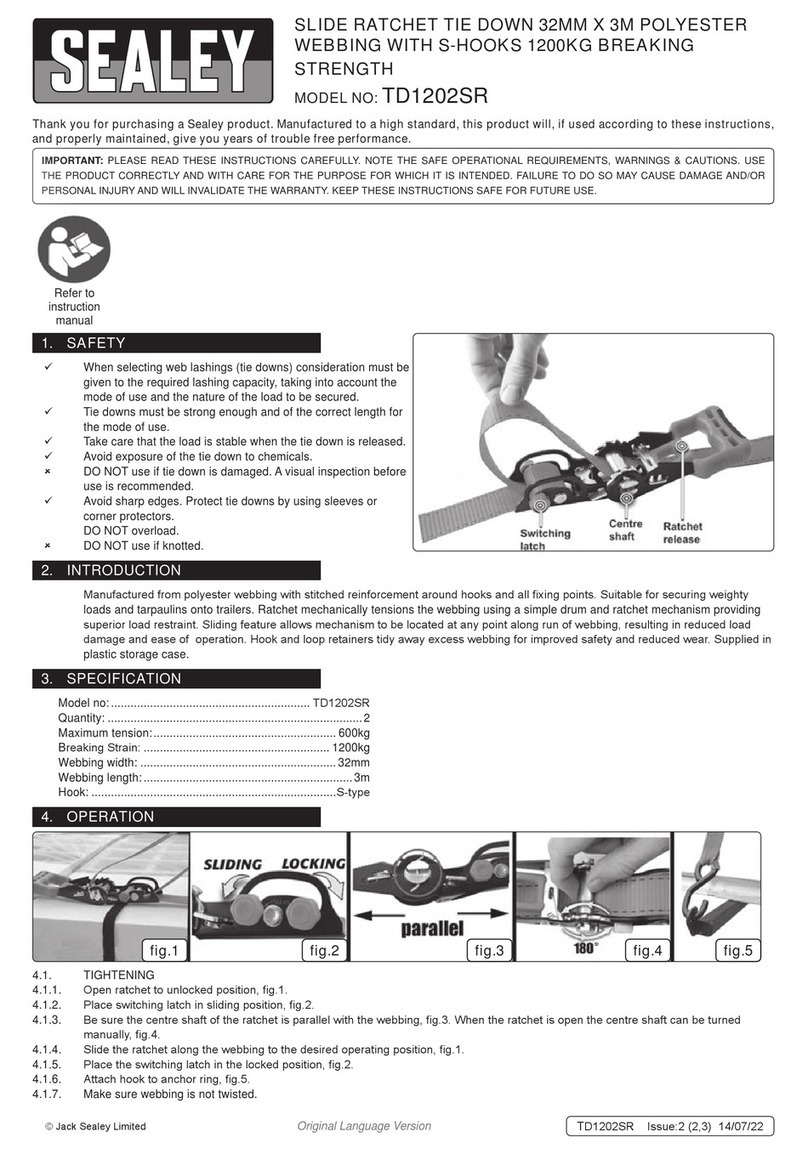 Sealey TD1202SR manual