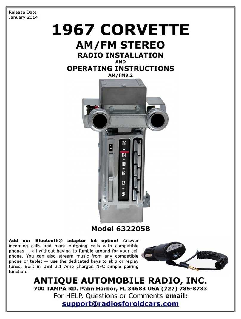 AAR 632205B Installation and operating instructions