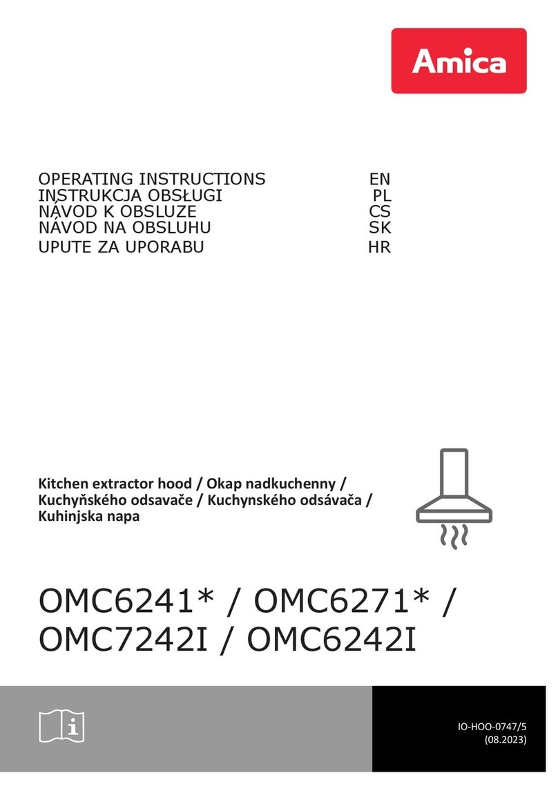 Amica OMC6241 Series User manual Amica OMC6241 Series User manual