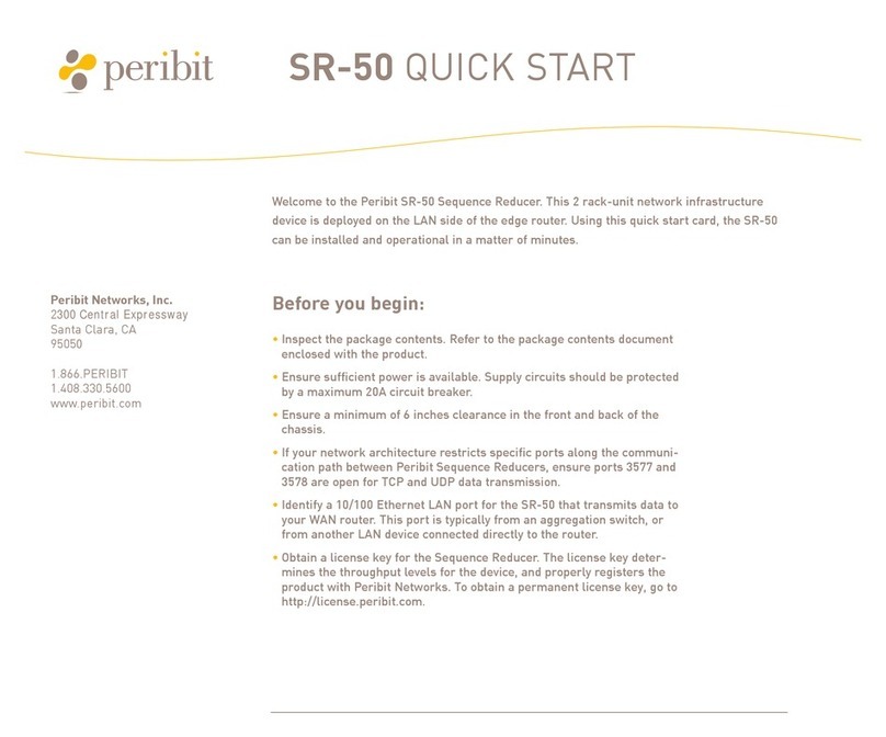 PERIBIT SR-50 quick start