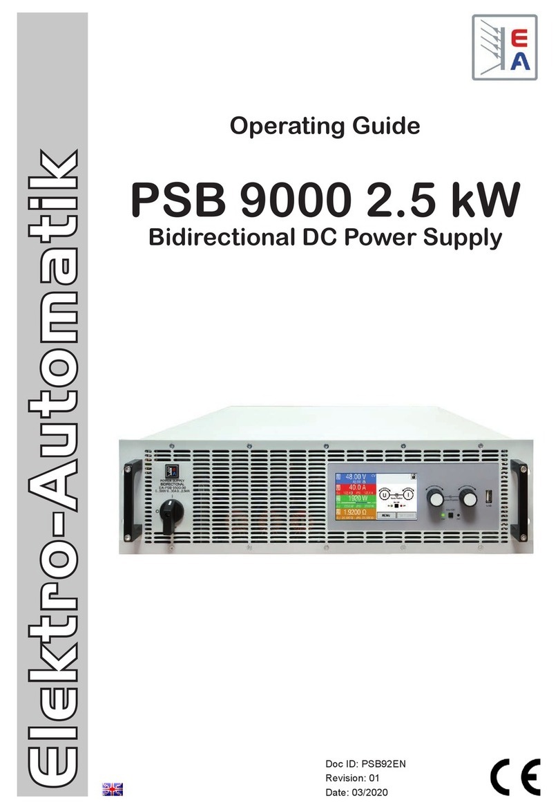 Elektro-Automatik PSB 9000 operating guide