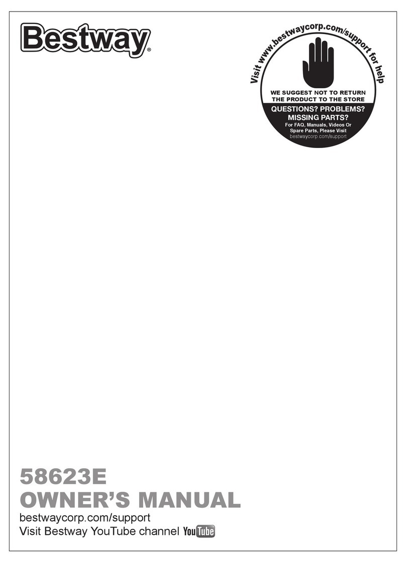 Bestway 58623E owner's manual